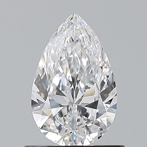 0.67 carat D-VS1 Natūralus Pear Deimantas (1)