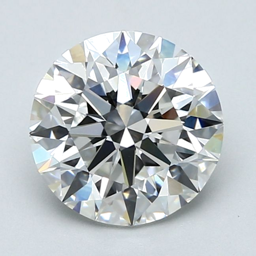 2.51 carat F-VVS2 Excellent cut Natūralus Round Deimantas (1)