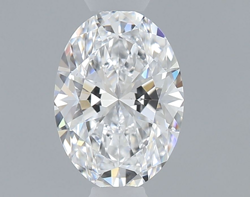 0.51 carat D-VS1 Natūralus Oval Deimantas (1)