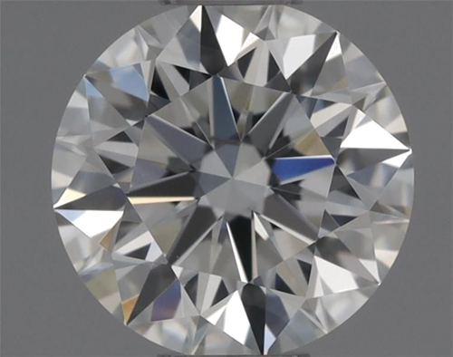 0.41 carat H-VVS1 Excellent cut Natūralus Round Deimantas (1)