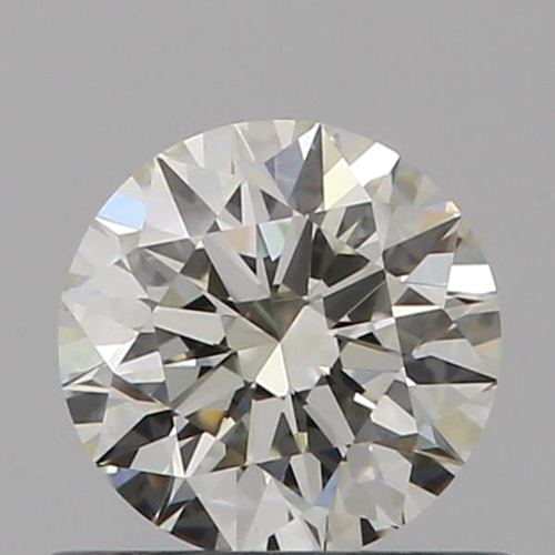 0.52 carat K-VVS2 Excellent cut Natūralus Round Deimantas (1)