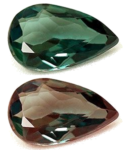 0.36 carat GREEN Pear Alexandrite (1)