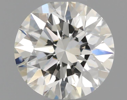 0.41 carat I-VS2 Excellent cut Natūralus Round Deimantas (1)