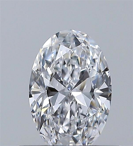 0.42 carat D-VVS2 Natūralus Oval Deimantas (1)