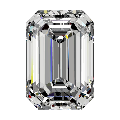 0.52 carat F-IF Natūralus Emerald Deimantas (1)