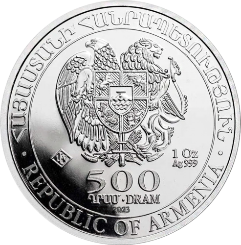 1 oz Noah's Ark 2023 Armenia Silver Coin (2)