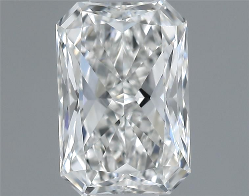0.45 carat E-VS1 Natūralus Radiant Deimantas (1)