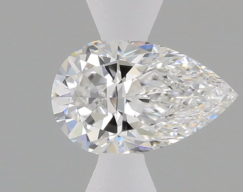 0.58 carat D-SI1 Natūralus Pear Deimantas (1)