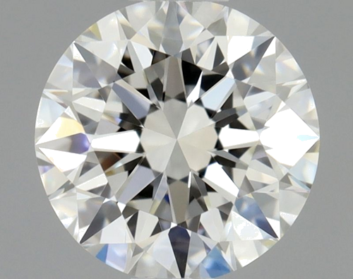 0.57 carat H-IF Excellent cut Natūralus Round Deimantas (1)