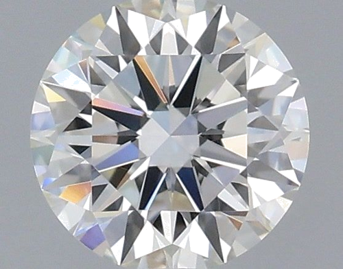 0.52 carat H-VVS1 Excellent cut Natūralus Round Deimantas (1)