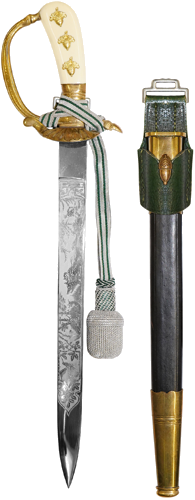 Original ceremonial dagger of the German Reichsforstdienst (RFD) 1933-1937. (1)