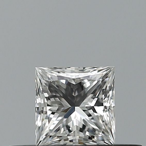 0.26 carat F-IF Natūralus Princess Deimantas (1)