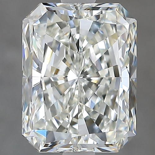 2.7 carat J-VVS2 Natūralus Radiant Deimantas (1)