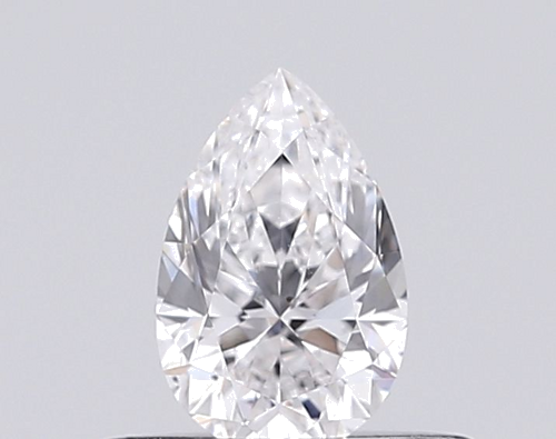 0.5 carat E-SI1 Natūralus Pear Deimantas (1)