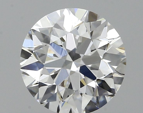 0.5 carat D-VVS2 Very Good cut Natūralus Round Deimantas (1)