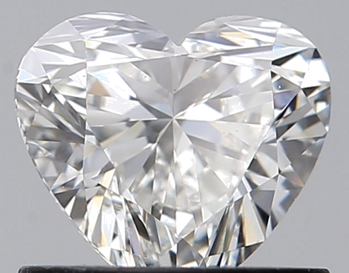 0.73 carat H-IF Natūralus Heart Deimantas (1)