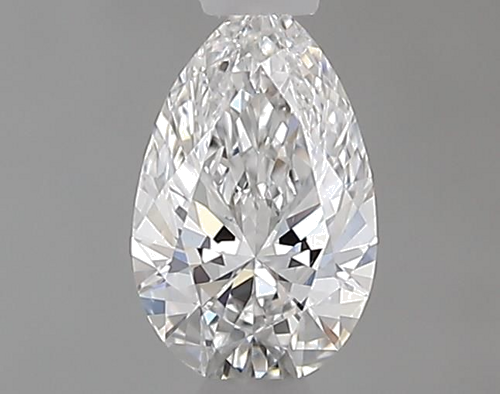 0.36 carat D-VS1 Natūralus Pear Deimantas (1)