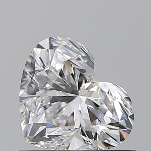 0.7 carat D-SI1 Natūralus Heart Deimantas (1)