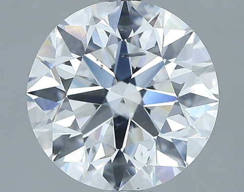 2.7 carat D-SI2 Excellent cut Natūralus Round Deimantas (1)