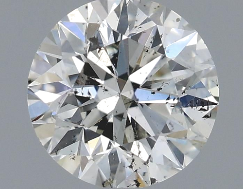 0.6 carat I-SI2 Very Good cut Natūralus Round Deimantas (1)