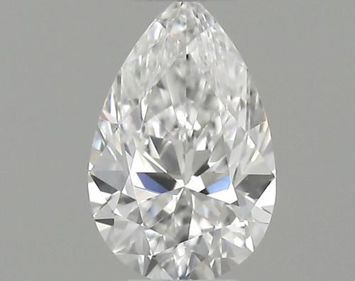 0.23 carat D-VS1 Natūralus Pear Deimantas (1)