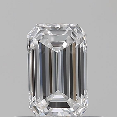 0.51 carat D-VVS1 Natūralus Emerald Deimantas (1)