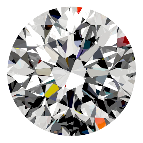 0.3 carat G-VS1 Very Good cut Natūralus Round Deimantas (1)