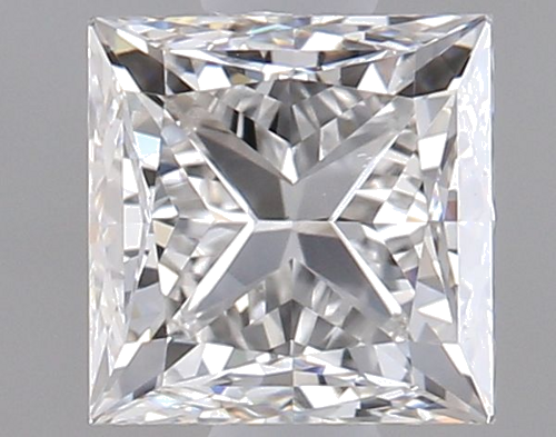 1.0 carat H-VS1 Natūralus Princess Deimantas (1)