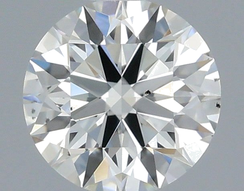 0.41 carat J-SI1 Excellent cut Natūralus Round Deimantas (1)