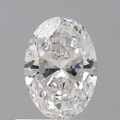 0.55 carat D-VVS1 Natūralus Oval Deimantas (1)