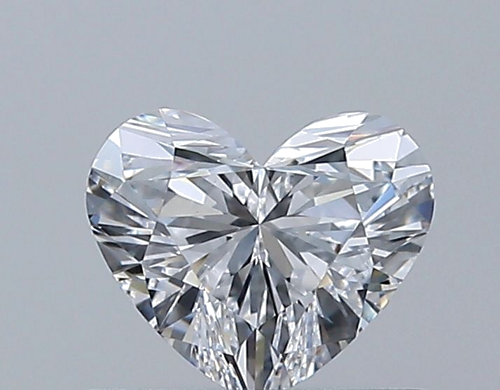 0.5 carat D-VS2 Natūralus Heart Deimantas (1)