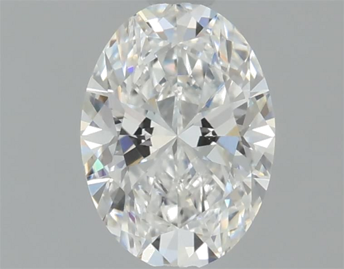 0.43 carat E-VVS2 Natūralus Oval Deimantas (1)