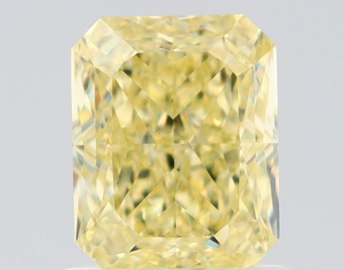 1.19 carat Fancy Yellow-VVS2 Natūralus Radiant Deimantas (1)