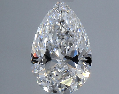 0.43 carat D-VVS1 Natūralus Pear Deimantas (1)