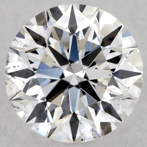 0.24 carat F-SI1 Excellent cut Natūralus Round Deimantas (1)