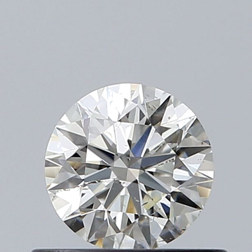 0.5 carat J-SI2 Excellent cut Natūralus Round Deimantas (1)