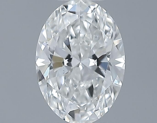 0.42 carat F-VS2 Natūralus Oval Deimantas (1)