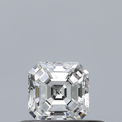 0.3 carat D-IF Natūralus Asscher Deimantas (1)
