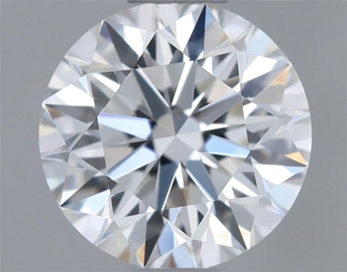 0.43 carat F-IF Excellent cut Natūralus Round Deimantas (1)