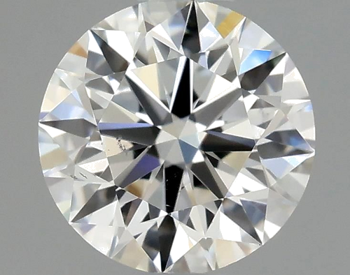 0.46 carat F-SI1 Excellent cut Natūralus Round Deimantas (1)