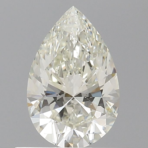 0.6 carat K-VVS1 Natūralus Pear Deimantas (1)
