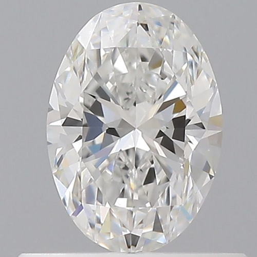 0.5 carat F-VVS1 Natūralus Oval Deimantas (1)