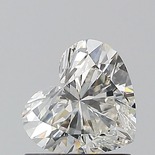 0.9 carat J-VS2 Natūralus Heart Deimantas (1)