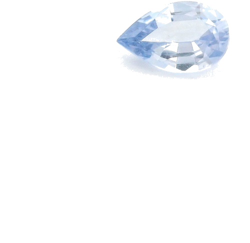 0.42 carat BLUE Pear Safyras (1)