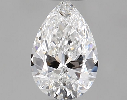0.27 carat E-VVS1 Natūralus Pear Deimantas (1)