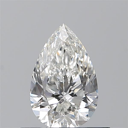0.52 carat G-VS1 Natūralus Pear Deimantas (1)