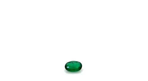 0.39 carat GREEN Oval Smaragdas (1)