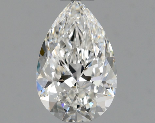0.7 carat F-VVS1 Natūralus Pear Deimantas (1)