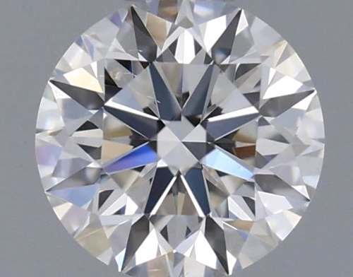 0.46 carat F-SI1 Excellent cut Natūralus Round Deimantas (1)