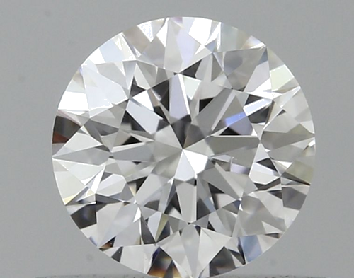 0.51 carat D-VVS2 Excellent cut Natūralus Round Deimantas (1)